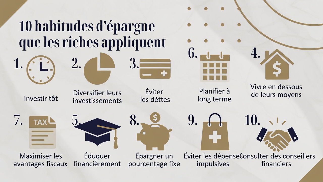10 habitudes des riches